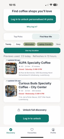 My Coffee Radar Screenshot 2 of 6