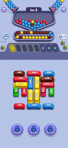Traffic Drop: Escape Puzzle iPhone screenshot