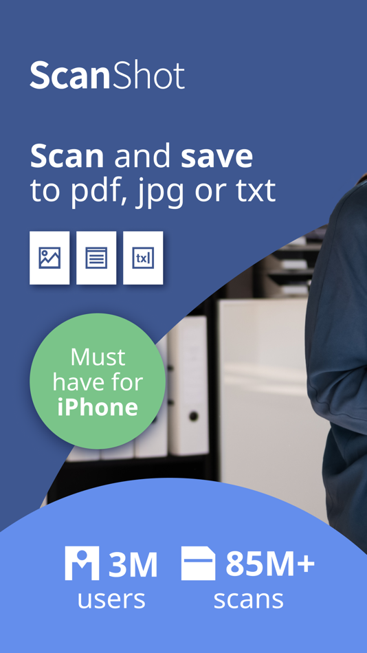 SCAN SHOT document scanner pdf - 1.18.2 - (iOS)