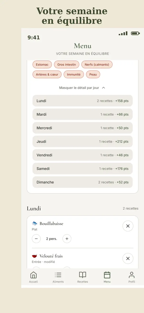 Screenshot #2 pour AlimEquil