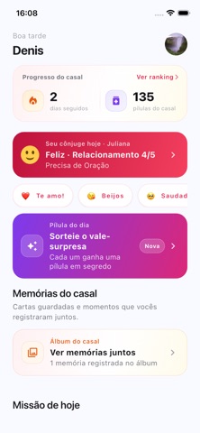 Casal Imperfeito iPhone screenshot