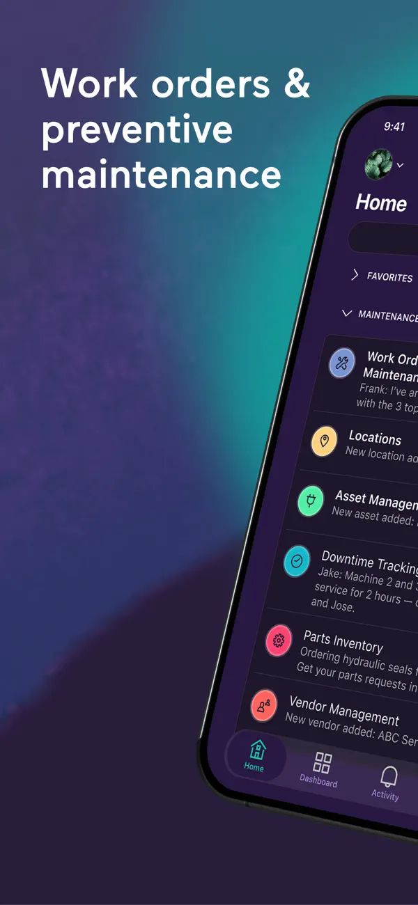 Screenshot #3 pour Coast: Native Work Order CMMS