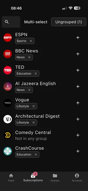 MyTubeShelf screenshot 3