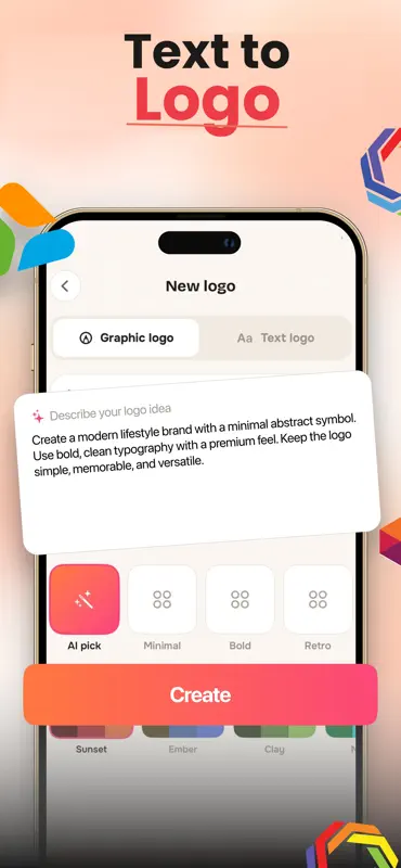 Looka AI Logo Generator APP screenshot 4 of 4