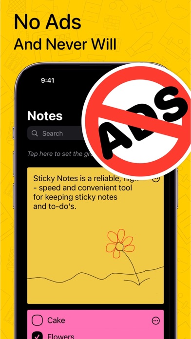 Sticky Note Widget. Stickies Screenshot