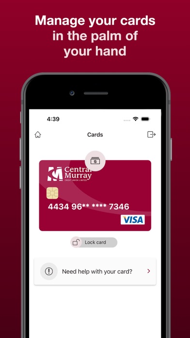 Central Murray Bank App Screenshot