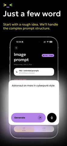 AI Prompt Generator Tool Pro Screenshot 2 of 9