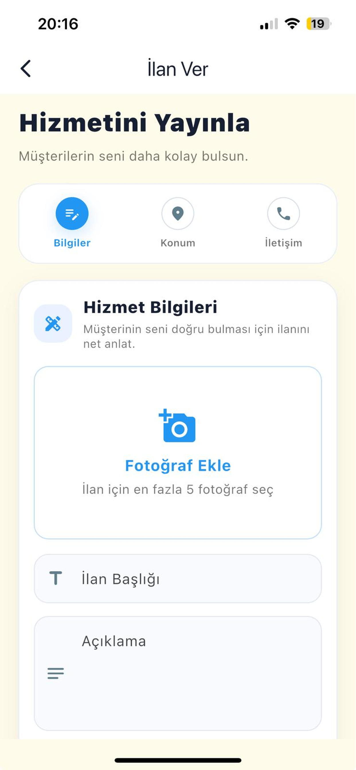 Hizmet screenshot 3
