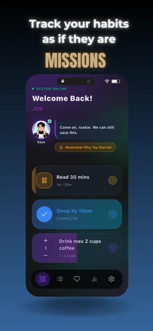 MissionCtrl - Habit Tracker screenshot 2