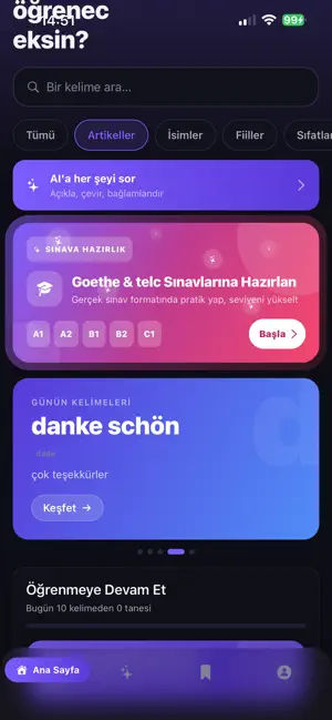 Lexora: Goethe - IELTS - TOEFL screenshot 1