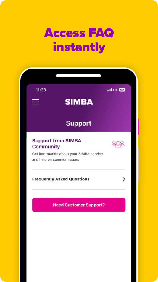 #5. My SIMBA (iOS) 由: SIMBA TELECOM PTE. LTD.