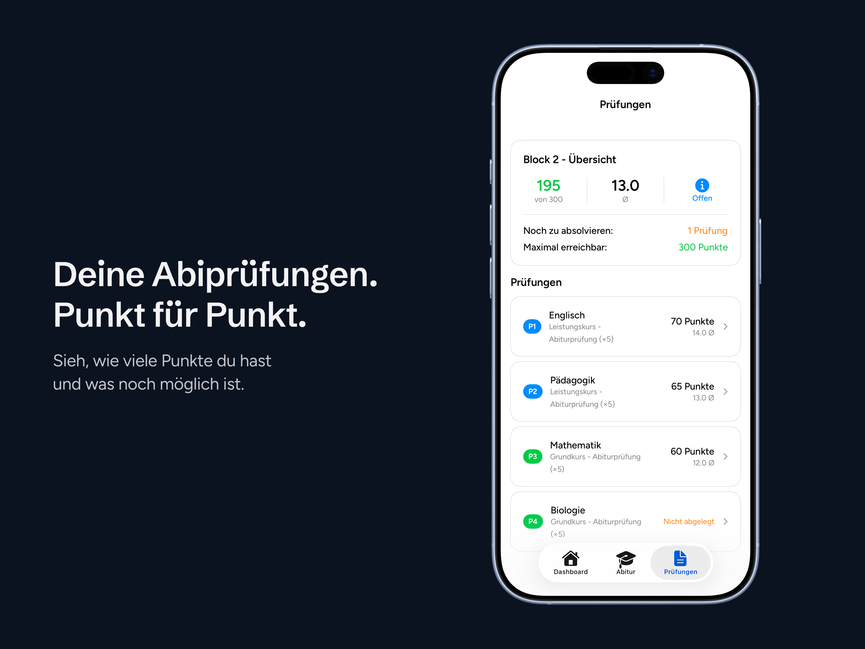 Abipilot - Notenrechner & Abi screenshot 7