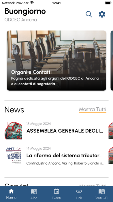 ODCEC Ancona Screenshot