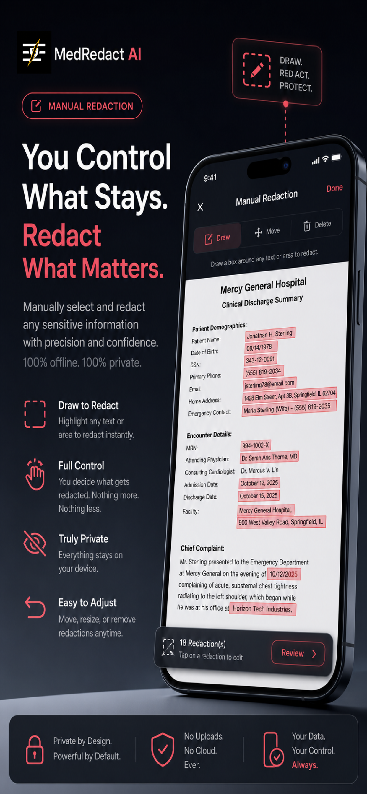 MedRedact: Medical Privacy AI screenshot 4