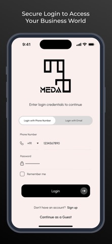 Meda App screenshot