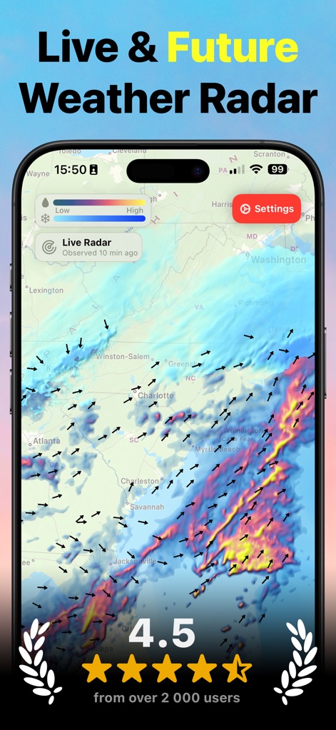 Weather Radar Widget - Weather App | MWM