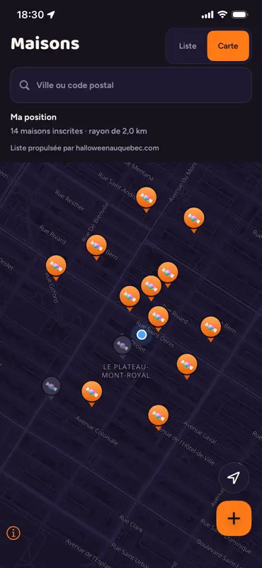 Carte Halloween Quebec screenshot 4 of 4