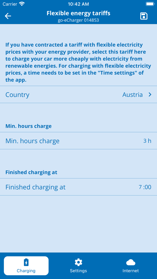 #5. go-eCharger Classic (iOS) Podle: go-e GmbH