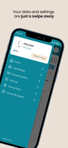 TE SensorConnect screenshot