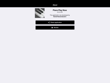 Piano Play Now iPad screenshot