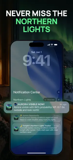 Northern Lights Tracker screenshot 2