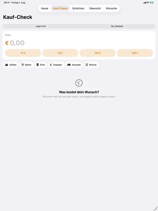 PayTime — iPad Screenshot 2