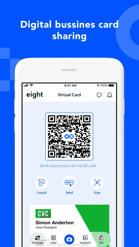 Eight: Business Card Manager screenshot 2 of 7