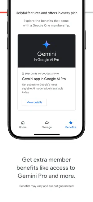 Google One iPhone screenshot 4