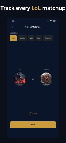 LOL Matchup Memo Screenshot 1 of 4