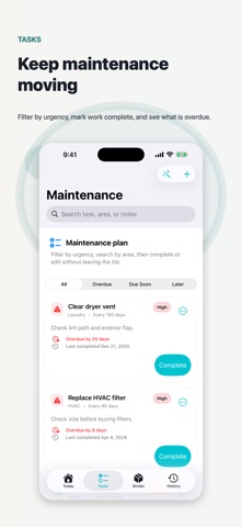 HomeBinder Home Manager Screenshot 2 of 3