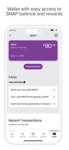 App screenshot