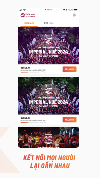 VnExpress Marathon Screenshot