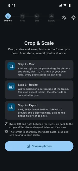 Crop&Scale screenshot 1