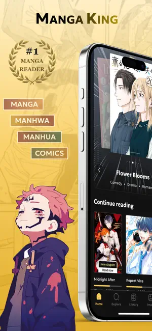 Manga Reader King screenshot 1