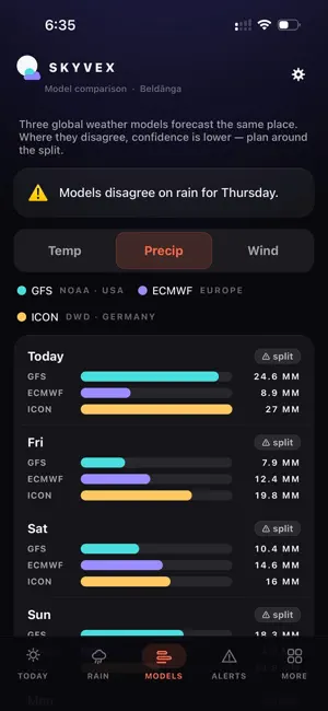 SkyVex Weather screenshot 3