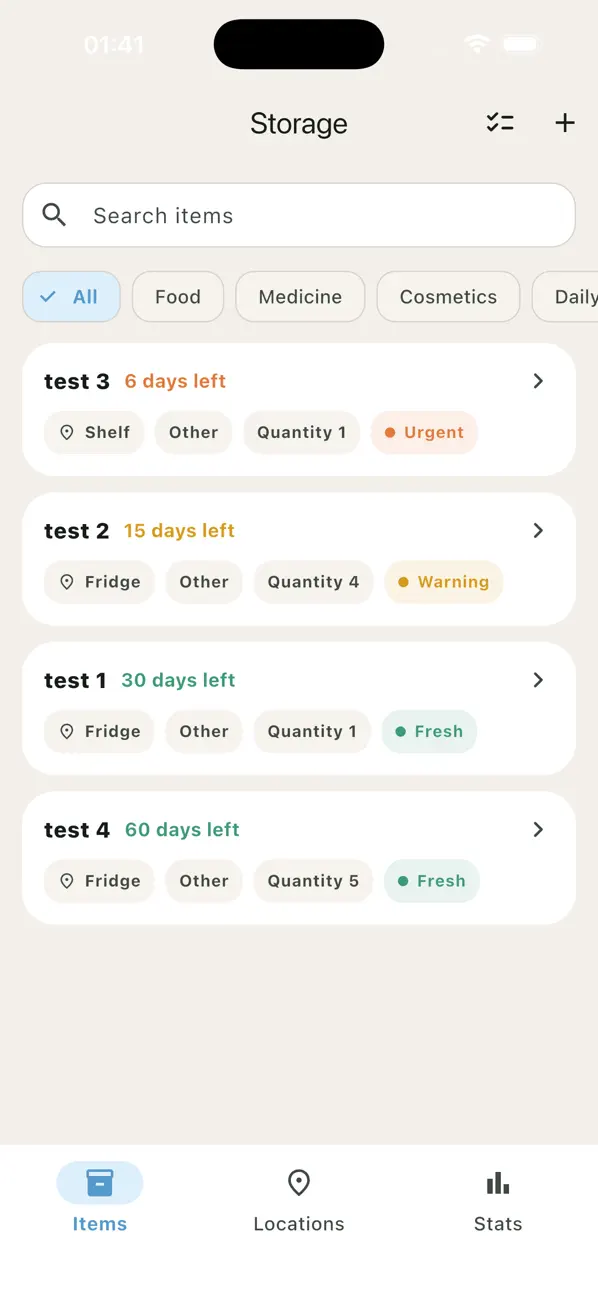 Screenshot #1 pour Home·Inventory