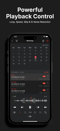 AI Ses Kaydedici - SoundNote iPhone Ekran Görüntüsü 5
