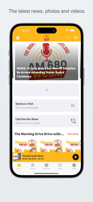 WCBM Talk Radio screenshot 1