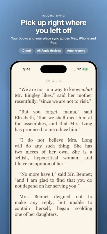 BookShelves eBook Reader screenshot 8 of 10