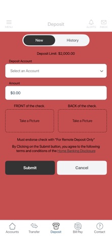 ECM Federal Credit Union app screenshot