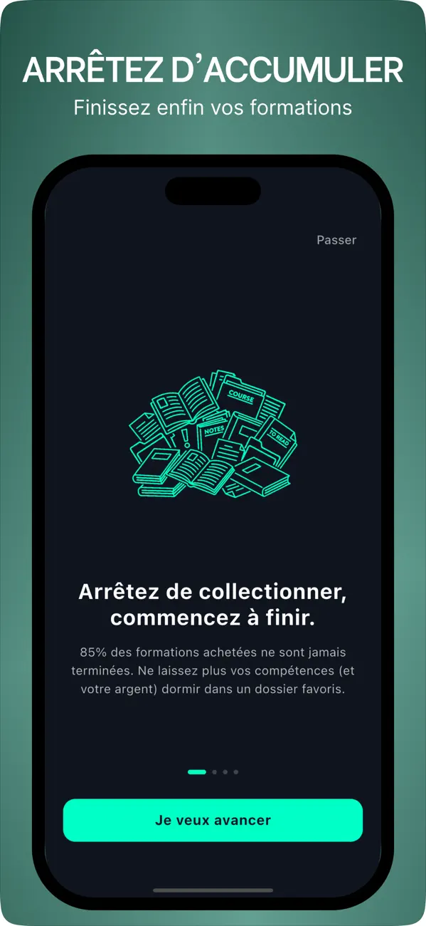 Screenshot #1 pour Progressly : Learning Tracker