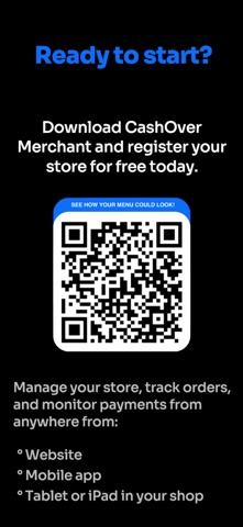 CashOver Merchant — POS & More screenshot