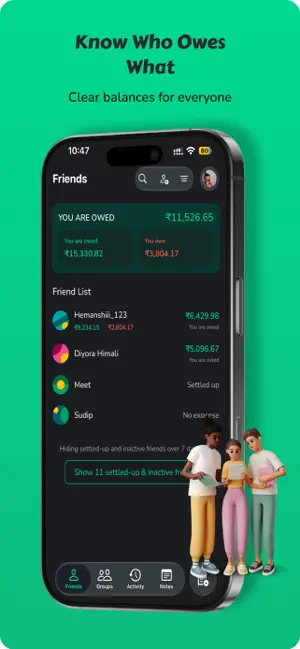 Split Sense - Split Expenses screenshot 3