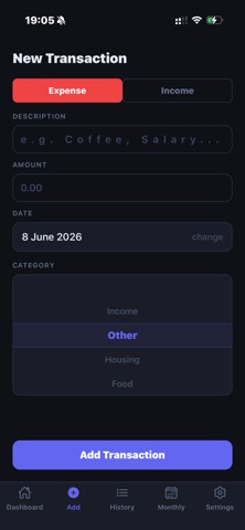Budget. screenshot