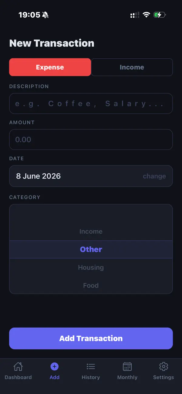 Screenshot #2 pour Budget.