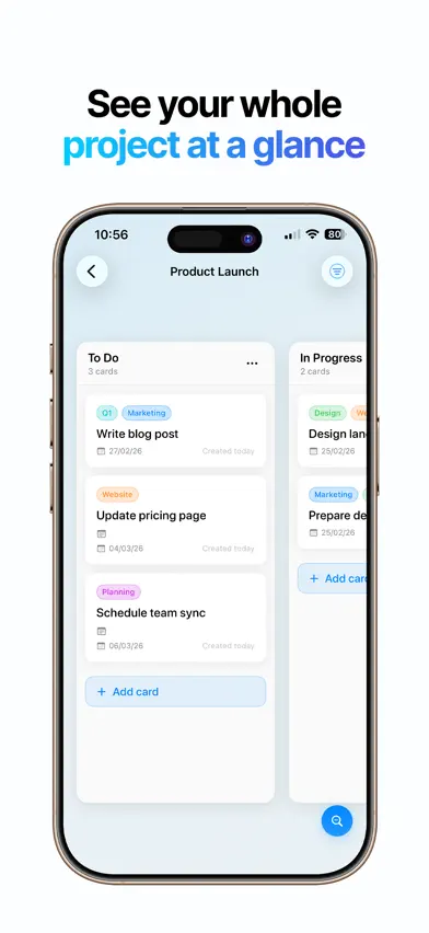 Hense: Kanban Task Board screenshot 2