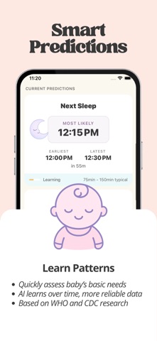 LilSense - 3am Baby Tracker iPhone screenshot