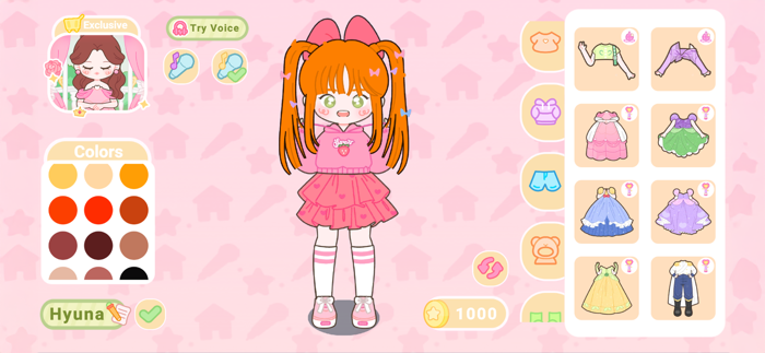 Cozy Doll House Deco Dress up