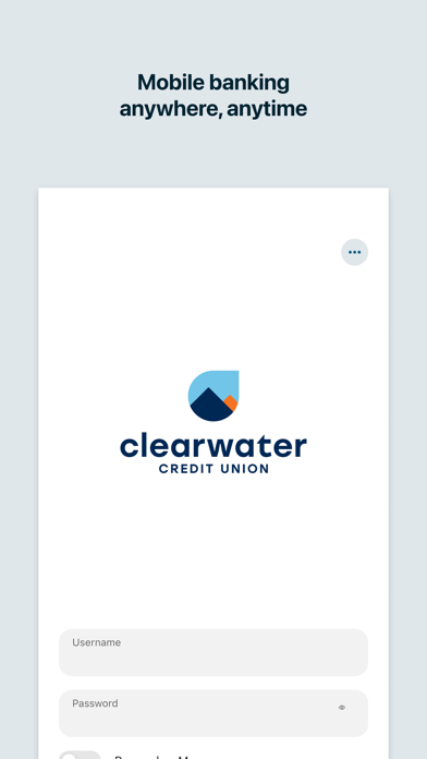 Clearwater Digital Branch iPhone screenshot 1 - Finance app