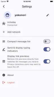 Goguma IRC iphone bilder 2